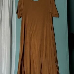 Zenana Outfitters Black and White Asymmetrical Midi Sundress